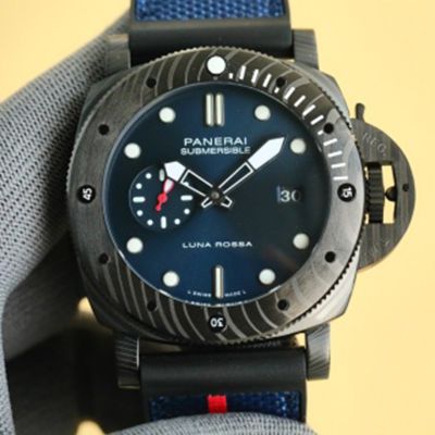 PANERAI Luminor Due Submersible  Blue & Black Carbotech Replica Imported Panerai Watches